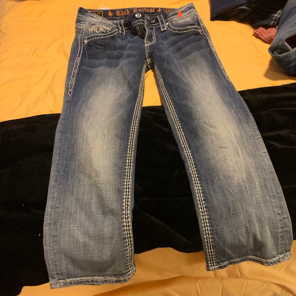 rock revival capris